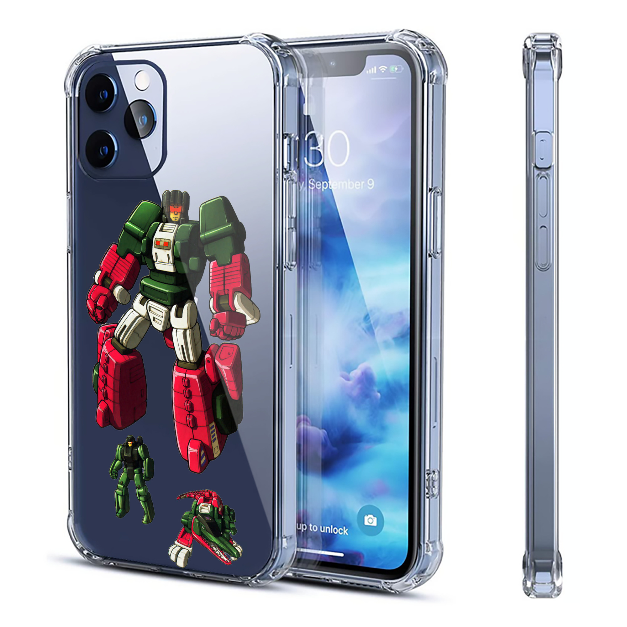 （画像用）  【iPhone 12シリーズ対応】透明スマホケース（クリアソフトケース）